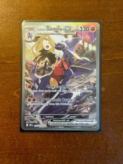 Cynthia's Garchomp EX 232/182 SIR Destined Rivals Pokemon Card NM - Image 1