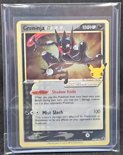 Pokemon TCG Greninja Star SWSH144 Celebrations Sword & Shield Promo Card Holo - Image 2