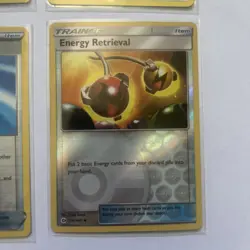 Pokemon Card Set-Team Rocket's Handiwork; Shieldon; Quick Ball; Energy Retrieval - Image 5
