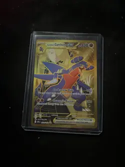 Pokemon TCG Destined Rivals Cynthia's Garchomp EX 241/182 Secret Rare Card - Image 1
