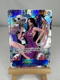 One Piece Card Game Boa Hancock OP07-051 SR Manga Alt Art Japanese NM/Mint - Image 1