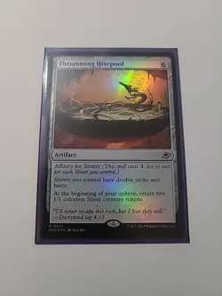 Mtg - Thrumming Hivepool *Foil* #ZN-101 - Image 1