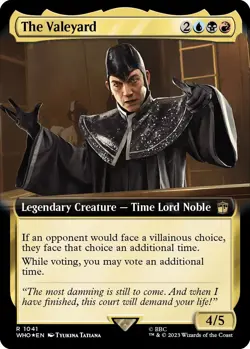 MTG Foil - The Valeyard (Extended Art) (Surge Foil) - 1041 / NM / English - Image 1