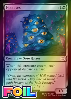 x1 Hecteyes FOIL FIN Final Fantasy MTG 103 M/NM 1x - Image 1