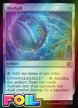 x1 Blitzball FOIL FIN Final Fantasy MTG 254 M/NM 1x - Image 1