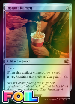 x1 Instant Ramen FOIL FIN Final Fantasy MTG 259 M/NM 1x - Image 1