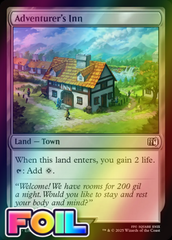 x1 Adventurer's Inn FOIL FIN Final Fantasy MTG 271 M/NM 1x - Image 1