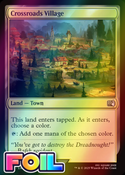 x1 Crossroads Village FOIL FIN Final Fantasy MTG 276 M/NM 1x - Image 1