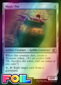 x1 Magic Pot FOIL FIN Final Fantasy MTG 263 M/NM 1x - Image 1