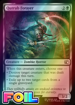 x1 Qutrub Forayer FOIL FIN Final Fantasy MTG 112 M/NM 1x - Image 1