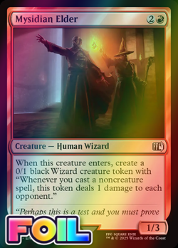 x1 Mysidian Elder FOIL FIN Final Fantasy MTG 145 M/NM 1x - Image 1
