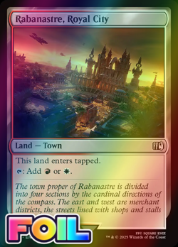 x1 Rabanastre, Royal City FOIL FIN Final Fantasy MTG 287 M/NM 1x - Image 1