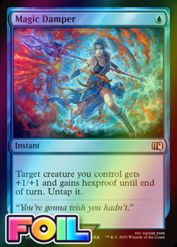 x1 Magic Damper FOIL FIN Final Fantasy MTG 61 M/NM 1x - Image 1