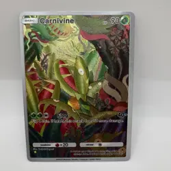Carnivine Pokemon TCG Pocket Illustration Rare Immersive Textured Holo Custom - Image 1