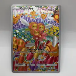 Combee Pokemon TCG Pocket Illustration Rare Immersive Textured Holo Custom - Image 1
