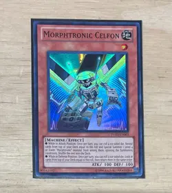 Morphtronic Celfon - TU03-EN003 - Super Rare NM Turbo Pack 3 Yugioh - Image 1