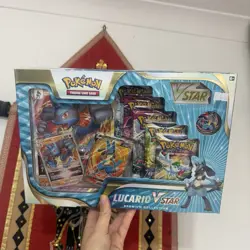 Pokemon Lucario VSTAR Premium Collection Box : New & Sealed : TCG Cards - Image 1