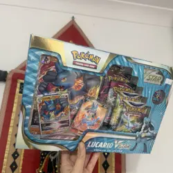 Pokemon Lucario VSTAR Premium Collection Box : New & Sealed : TCG Cards - Image 2
