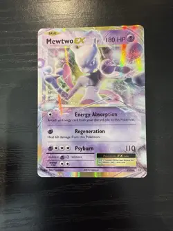 Mewtwo EX 52/108 XY Evolutions Holo Ultra Rare Pokemon TCG Card NM - Image 1