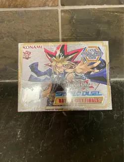 Yugioh Speed Duel Battle City Finals box Brand New Factory Sealed - Image 1