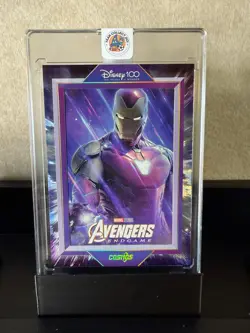 Iron Man - Avengers: Endgame Disney 100 Cosmos Foil Card - Image 1