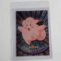 Vintage 1999 Pokemon CLEFAIRY HOLO Topps PACK FRESH Card 35 TV Animation L👀K! - Image 1