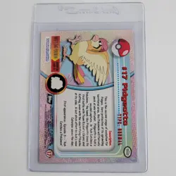 Vintage 1999 Pokemon PIDGEOTTO HOLO Foil Card 17 Topps TV Animation PACK FRESH! - Image 2