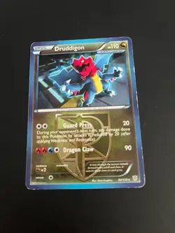 Pokemon Card Druddigon Plasma Storm Rare 94/135 Trading Card TCG - Image 1
