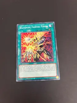 AGOV-EN085 Wattsychic Fighting Porter Common 1st Edition Yugioh TCG Card - Image 1