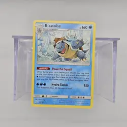 Pokemon Blastoise 25/181 Non Holo Rare Sun Moon Team Up Trading Card TCG - Image 1