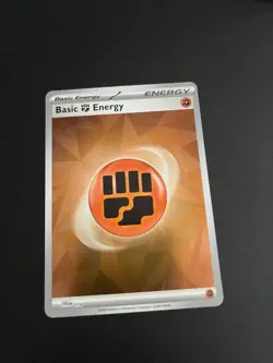 Pokemon TCG Fighting Energy Holo SVE 014 Prismatic Evolutions Trading Card TCG - Image 2