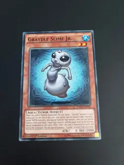 Graydle Slime Jr. INOV-EN030 Common 1st Edition Yugioh Trading Card TCG - Image 1