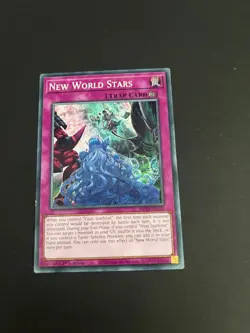 MP24-EN381 New World Stars Common 1st Edition Yugioh Card TCG - Image 1