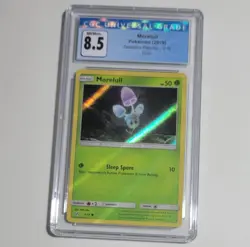 Pokemon Morelull Holo 2019 CGC 8.5 NM/Mint+ Detective Pikachu 3/18 Graded Card - Image 1