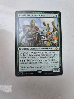 Bristly Bill, Spine Sower - Outlaws of Thunder Junction (MTG) Magic NM Landfall - Image 1