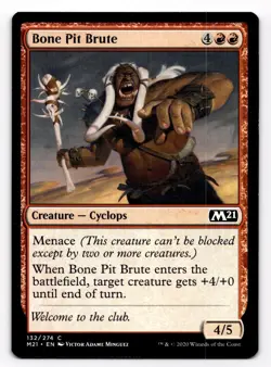 MTG Bone Pit Brute | #132 Core Set 2021 | English Magic the Gathering - Image 1
