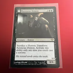 Ravenous Demon/Archdemon Of Greed Magic The Gathering MTG - Image 3