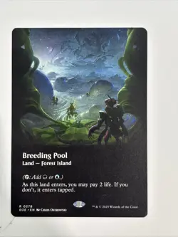 Breeding Pool - Borderless R MTG Edge of Eternities NM non-foil - Image 1