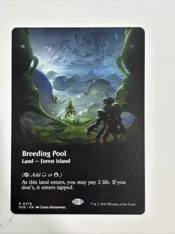 Breeding Pool - Borderless R MTG Edge of Eternities NM non-foil - Image 3