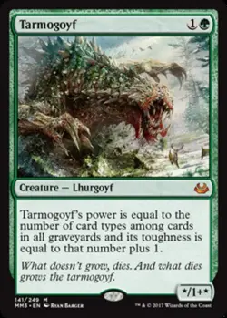 1x Tarmogoyf NM-Mint, English Modern Masters 2017 MTG Magic - Image 1