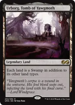 1x Urborg, Tomb of Yawgmoth NM-Mint, English Ultimate Masters MTG Magic - Image 1