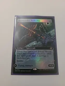 Mtg - Extinguisher Battleship *Foil Extended Art* #ZN-106 - Image 1