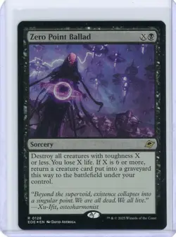 MTG - Zero Point Ballad - FOIL - Edge of Eternities (NM) - Image 1