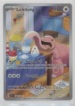 Lickitung Illustration Rare Pokemon SV05: Temporal Forces #180 1kx5 - Image 1