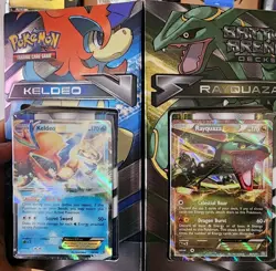 2016 POKEMON TCG Battle Arena Decks - Keldeo vs. Rayquaza NEW MINT - SEALED - Image 1