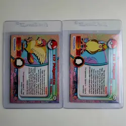 Vintage 1999 Pokemon Lot Of 2 Cards Pidgeotto #17 Pidgeot #18 Topps TV Series 1 - Image 2