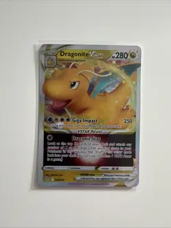 Pokemon TCG Dragonite VSTAR Pokemon GO 050/078 Holo Ultra Rare NM - Image 1