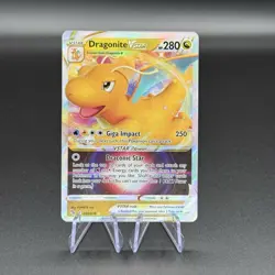 Pokemon TCG Dragonite VSTAR Pokemon GO 050/078 Holo Ultra Rare NM - Image 1