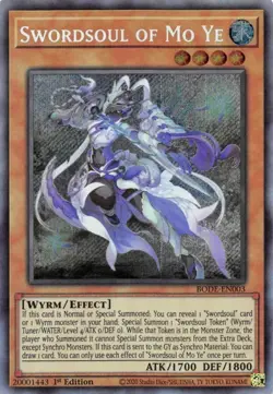 Yugioh Burst of Destiny BODE Secret Rare 1st Edition MINT - Image 2