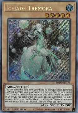 Yugioh Burst of Destiny BODE Secret Rare 1st Edition MINT - Image 4